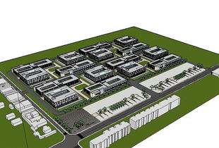 現代廠房建筑設計 SU模型構建與效果圖呈現的全流程解析